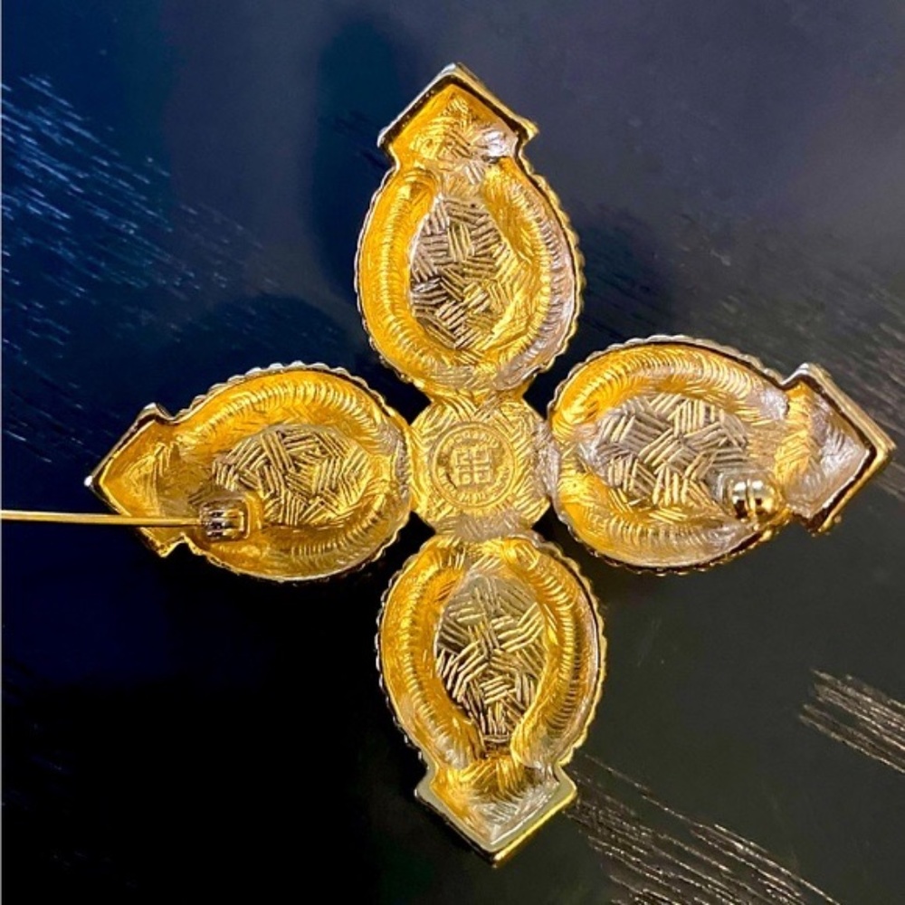 Vintage GIVENCHY 80’s Paris-New York Pin Brooch